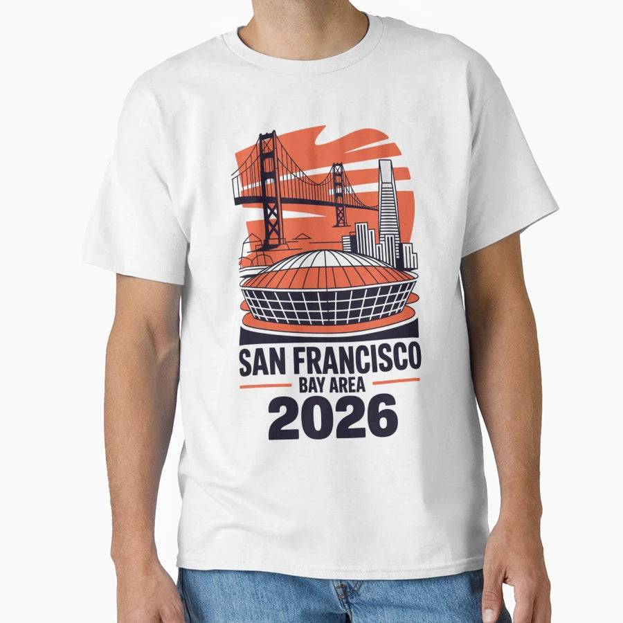 San Francisco Bay Area Golden Gate T-Shirt - Trendy Graphic Men Women - T-Shirt, Sweatshirt, Hoodie