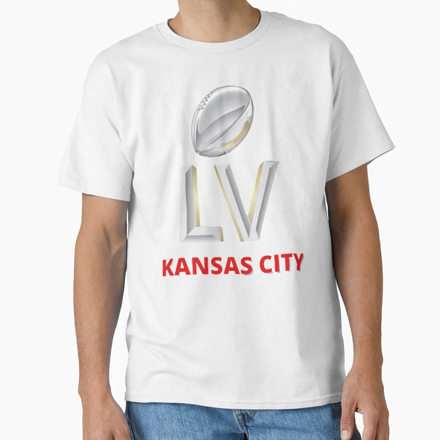 Super Bowl Lv Kansas City T-Shirt - Novelty Apparel for Adults - T-Shirt, Sweatshirt, Hoodie