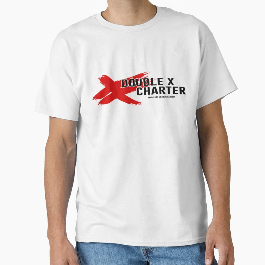 Double X Charter T-Shirt - Aesthetic Graphic for Adults - T-Shirt, Sweatshirt, Hoodie