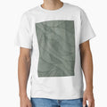 Sage Green Leaf Veins Tetured Pattern by ZedColors - Adult & Kids T-Shirts, Sweatshirts & Hoodies apparel design preview 1