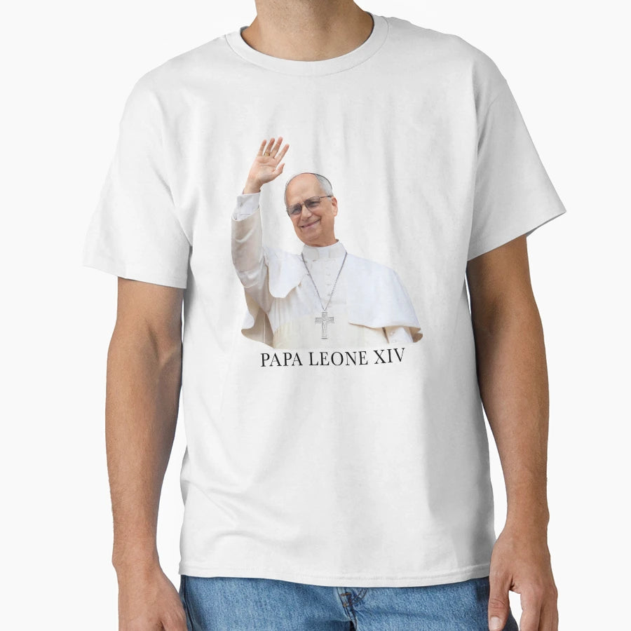 Papa Leone Xiv T-Shirt - Trendy Graphic Unisex - T-Shirt, Sweatshirt, Hoodie