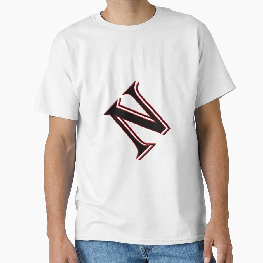 Alphabet N T-Shirt - Unique Graphic Men Women - T-Shirt, Sweatshirt, Hoodie