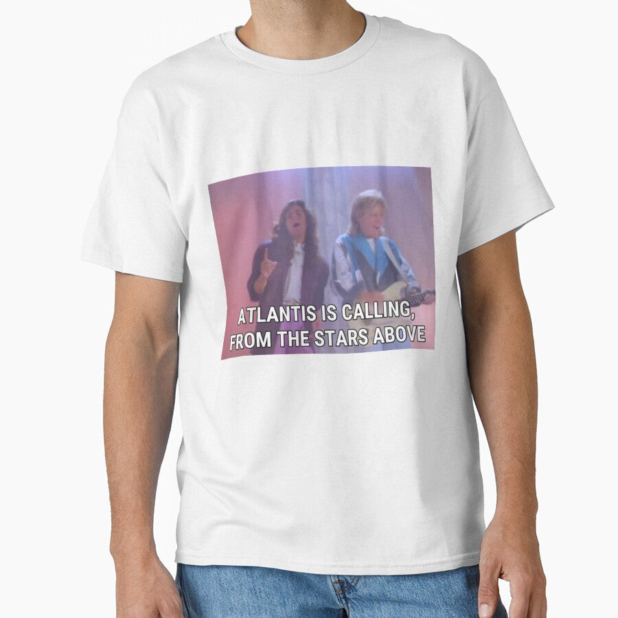 Modern Talking Atlantis Is Calling (From The by - Adult & Kids T-Shirts, Sweatshirts & Hoodies apparel design preview 1
