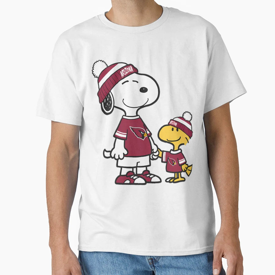 Snoopy Arizona Football T-Shirt - Novelty Apparel for Adults - T-Shirt, Sweatshirt, Hoodie