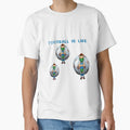 He Likes Football T-Shirt - Trendy Graphic Men Women - T-Shirt, Sweatshirt, Hoodie