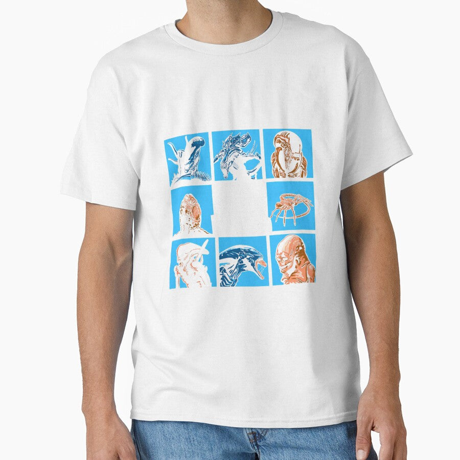 The alien bunch by MangaCortaTees - Adult & Kids T-Shirts, Sweatshirts & Hoodies apparel design preview 1