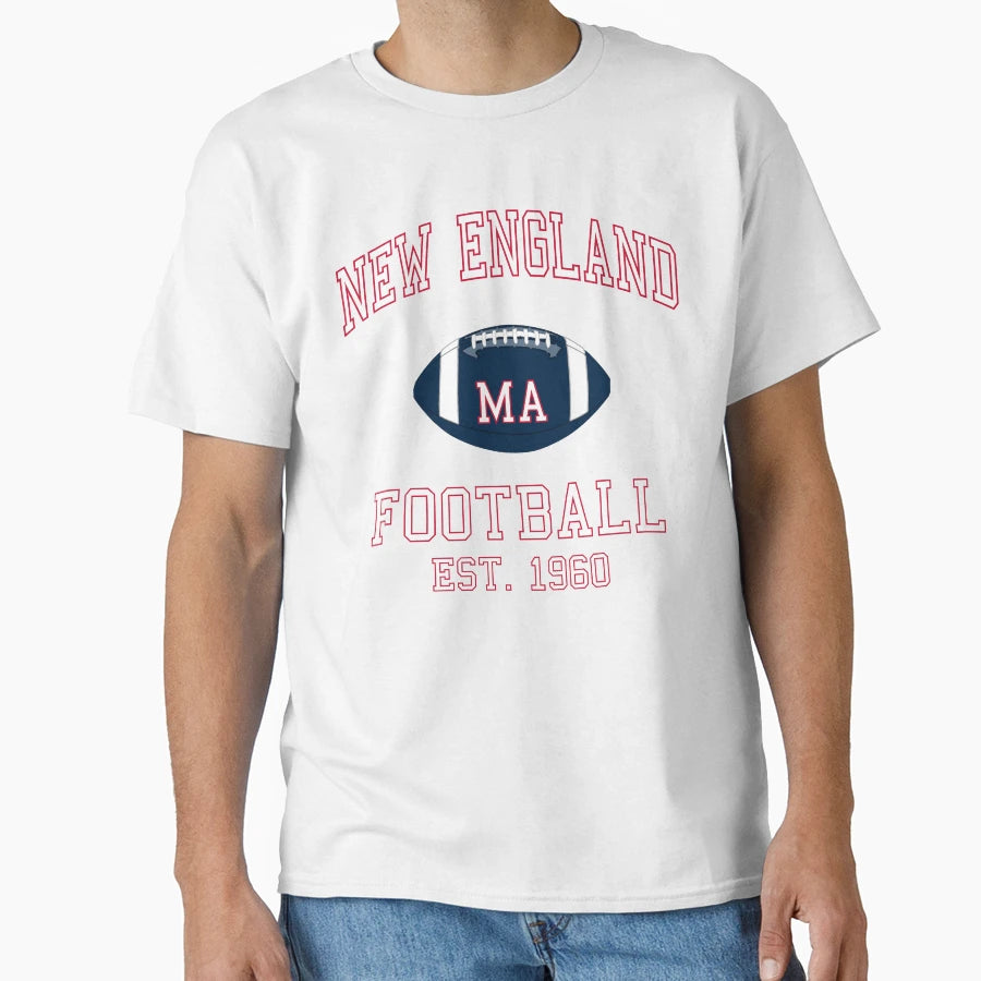 New England Football T-Shirt - Streetwear Style Unisex - T-Shirt, Sweatshirt, Hoodie