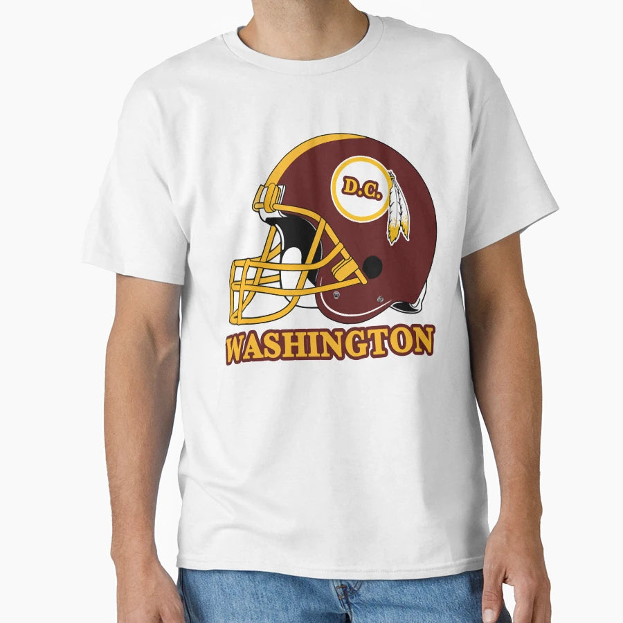 Wa Shing Ton Football Dc Sports T-Shirt - Fun Novelty Design for Adults - T-Shirt, Sweatshirt, Hoodie