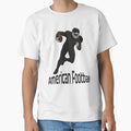 American Football Player T-Shirt - Aesthetic Graphic Men Women - T-Shirt, Sweatshirt, Hoodie