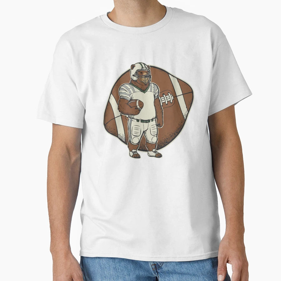 Fierce Furball Football T-Shirt - Streetwear Style Men Women - T-Shirt, Sweatshirt, Hoodie