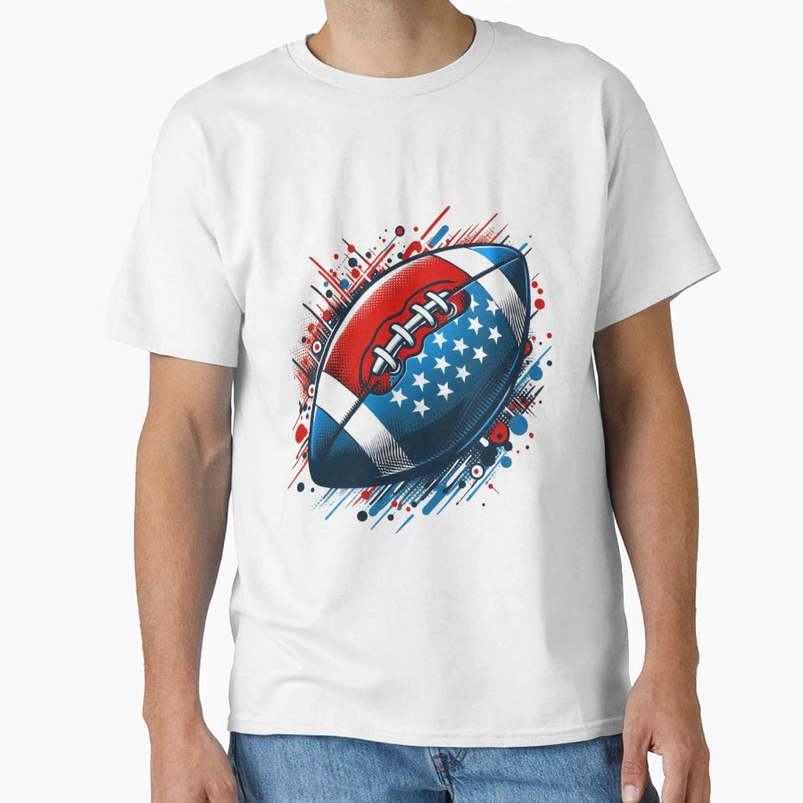 Touchdown Independence Celebrating July T-Shirt - Trendy Graphic Men Women - T-Shirt, Sweatshirt, Hoodie