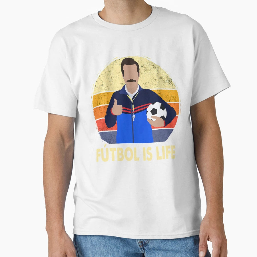 Futbol Is Life Soccer Lover And T-Shirt - Custom Art Print Men Women - T-Shirt, Sweatshirt, Hoodie