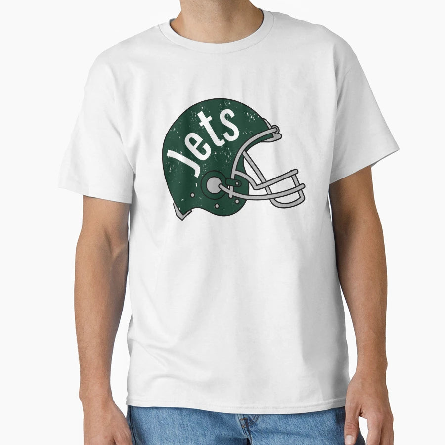 Jets Helmet T-Shirt - Trendy Graphic for Adults - T-Shirt, Sweatshirt, Hoodie