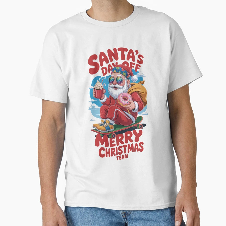 Santas Favorite Human Merry Squad T-Shirt - Trendy Graphic Men Women - T-Shirt, Sweatshirt, Hoodie