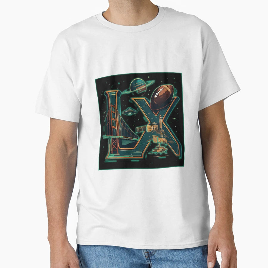 Football San Francisco 2026 T-Shirt - Fun Novelty Design for Adults - T-Shirt, Sweatshirt, Hoodie