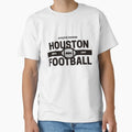 Houston Football T-Shirt - Aesthetic Graphic for Adults - T-Shirt, Sweatshirt, Hoodie