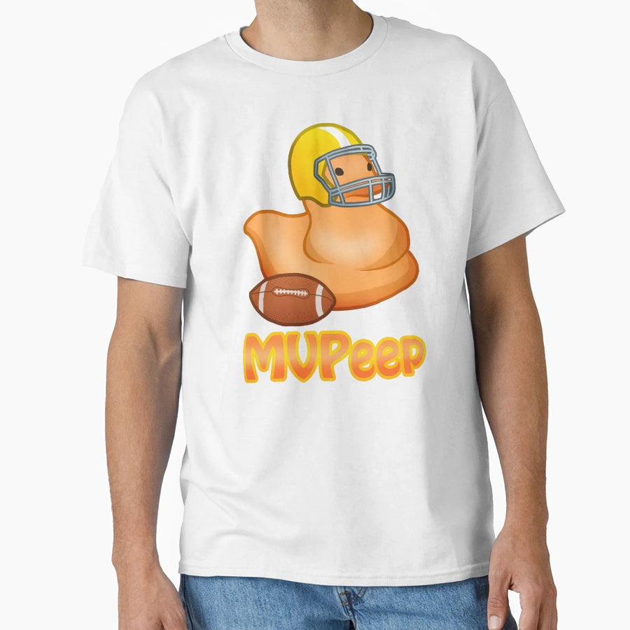 Nfl Football Peeps Orange T-Shirt - Casual Everyday Wear Men Women - T-Shirt, Sweatshirt, Hoodie
