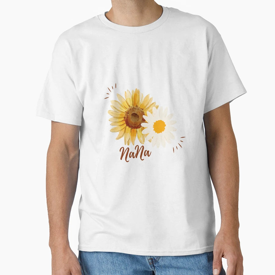 Nana Flowers T-Shirt - Streetwear Style Men Women - T-Shirt, Sweatshirt, Hoodie