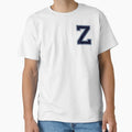Navy Blue Letter Y Initial T-Shirt - Casual Everyday Wear Men Women - T-Shirt, Sweatshirt, Hoodie