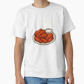 Im Just Here Wings T-Shirt - Minimalist Print for Adults - T-Shirt, Sweatshirt, Hoodie