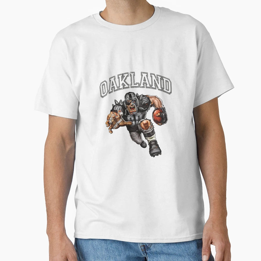 Oakland Football T-Shirt - Novelty Apparel Men Women - T-Shirt, Sweatshirt, Hoodie