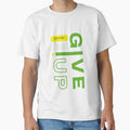 Never Give Up Motivation Graphic Printed by KARSCORP - Adult & Kids T-Shirts, Sweatshirts & Hoodies apparel design preview 1