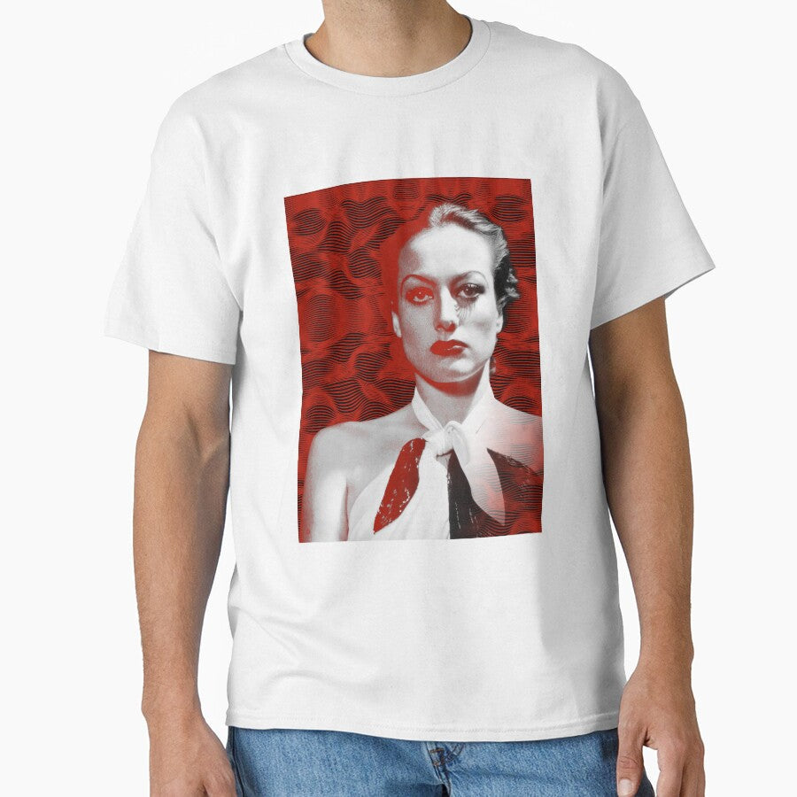 Manificent Joan Crawford by STYLE EXPRESSION - Adult & Kids T-Shirts, Sweatshirts & Hoodies apparel design preview 1