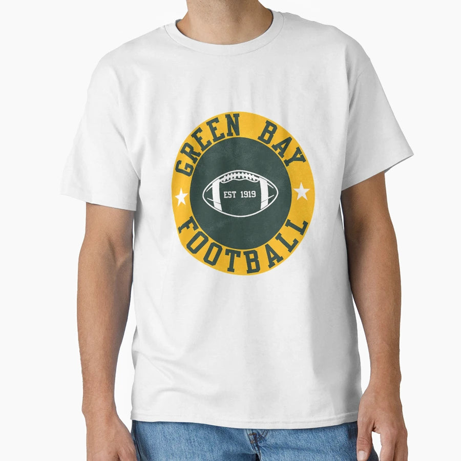 Green Bay Football T-Shirt - Casual Everyday Wear Unisex - T-Shirt, Sweatshirt, Hoodie