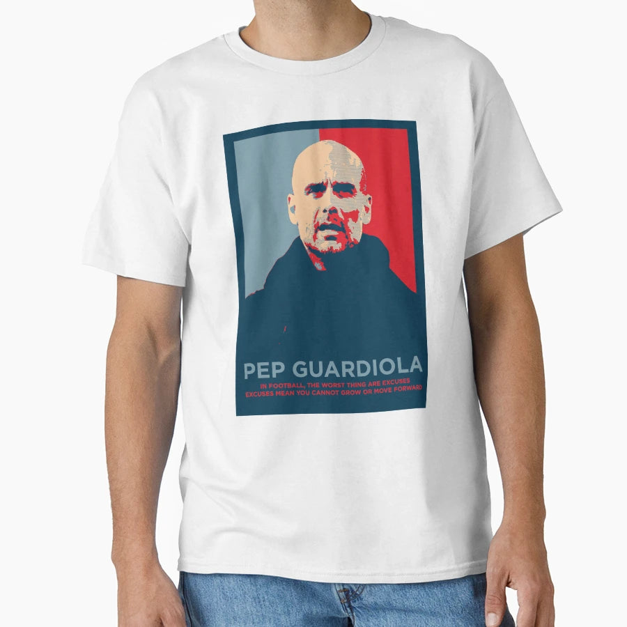 Pep Guardiola Hope V2 T-Shirt - Streetwear Style Unisex - T-Shirt, Sweatshirt, Hoodie
