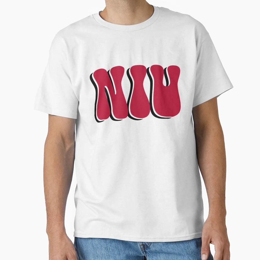 Niu Northern Illinois University T-Shirt - Fun Novelty Design for Adults - T-Shirt, Sweatshirt, Hoodie