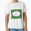 American Football Field Frame American T-Shirt - Unique Graphic for Adults - T-Shirt, Sweatshirt, Hoodie