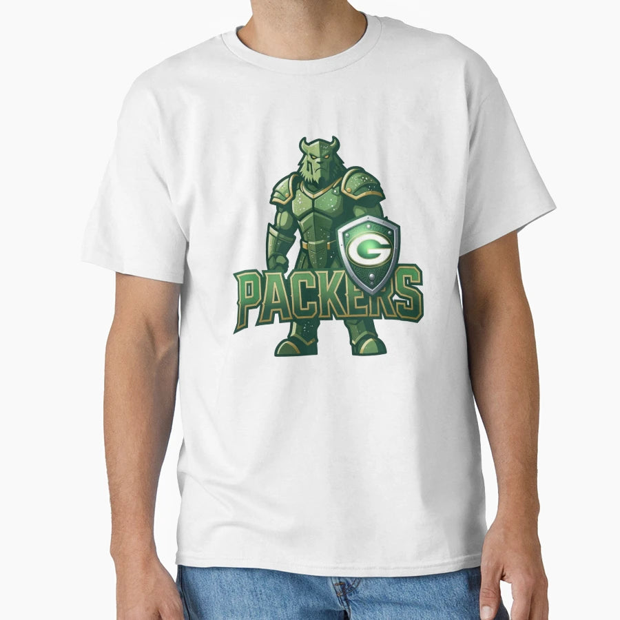 Green Bay Packers Football Decal T-Shirt - Novelty Apparel Men Women - T-Shirt, Sweatshirt, Hoodie
