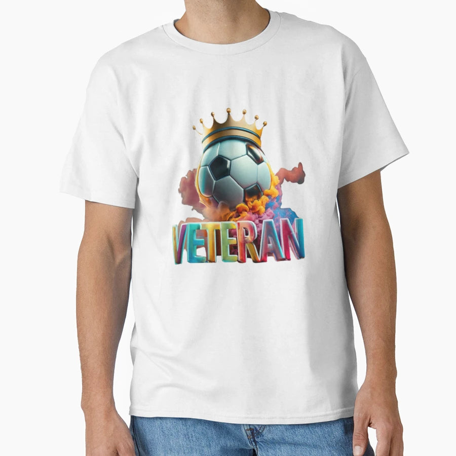 Football Veteran T-Shirt - Custom Art Print Men Women - T-Shirt, Sweatshirt, Hoodie