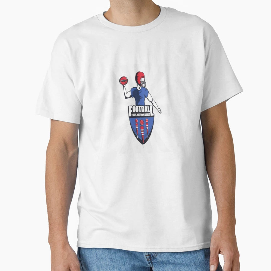 Quarterback T-Shirt - Graphic Print Men Women - T-Shirt, Sweatshirt, Hoodie