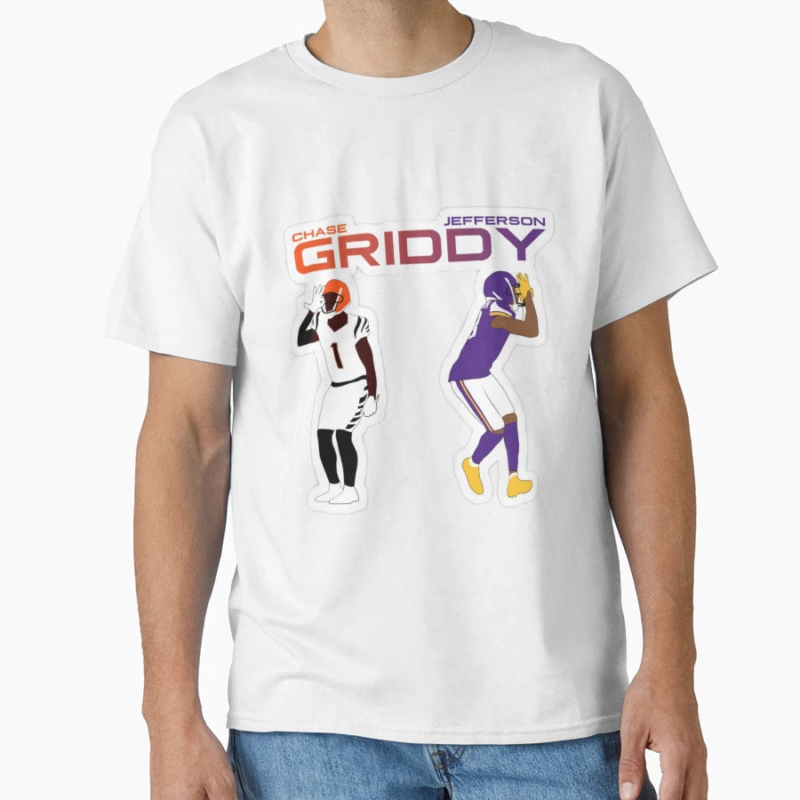 Griddy Duo T-Shirt - Aesthetic Graphic Unisex - T-Shirt, Sweatshirt, Hoodie