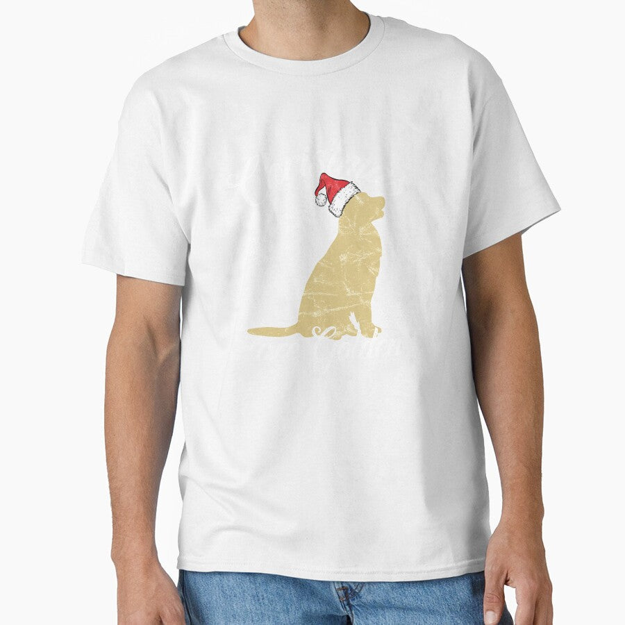 Santa Labrador Retriever Christmas are Golden Xmas - Adult & Kids T-Shirts, Sweatshirts & Hoodies apparel design preview 1