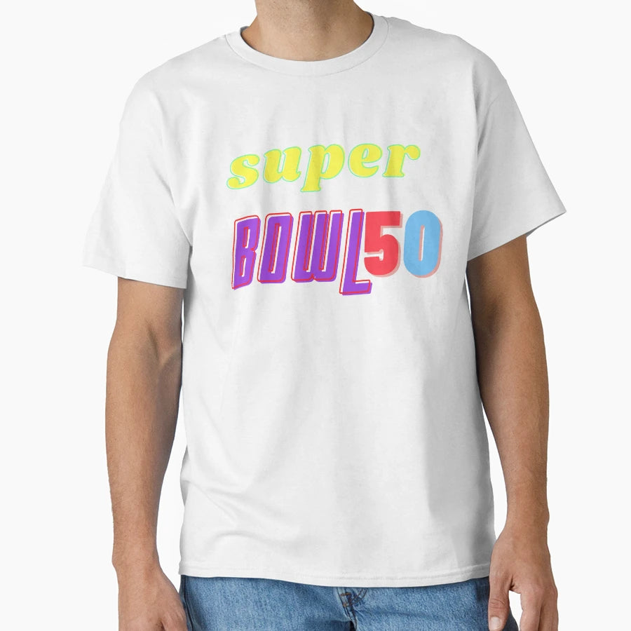 Super Bowl 50 T-Shirt - Trendy Graphic Men Women - T-Shirt, Sweatshirt, Hoodie