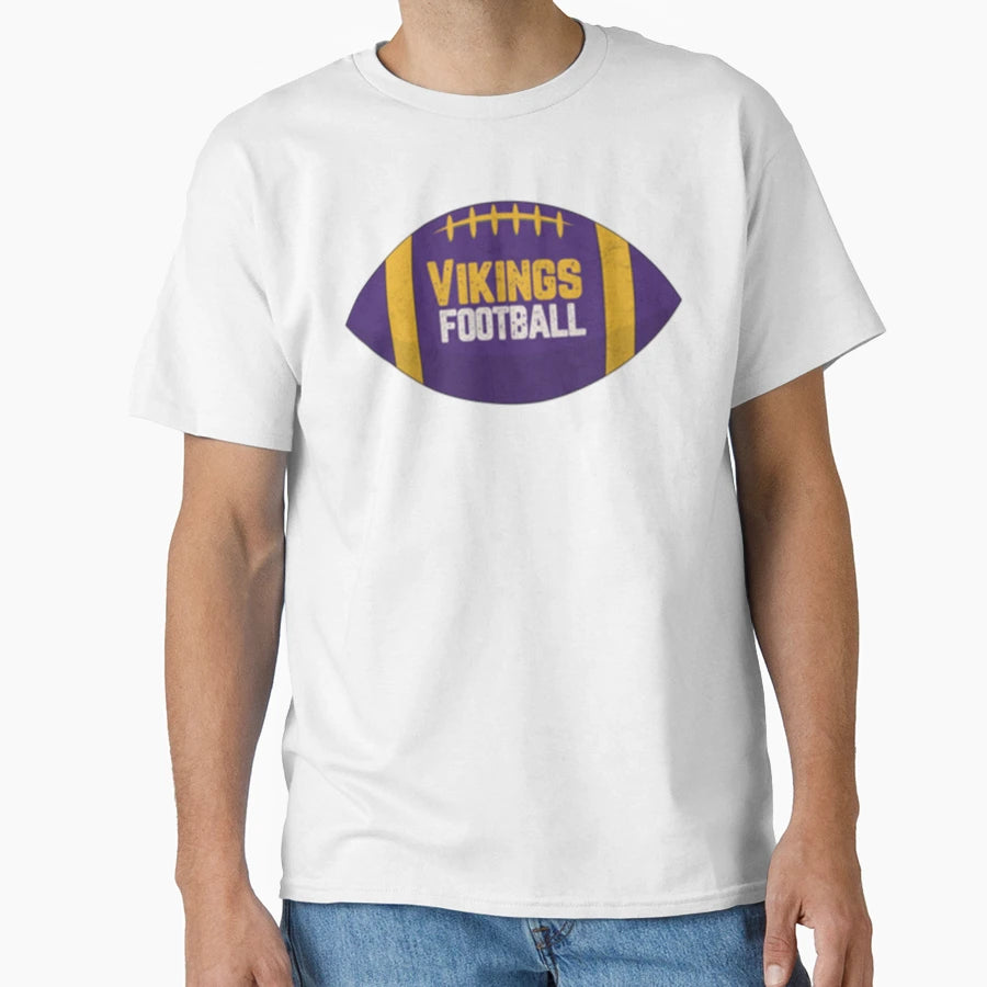 Minnesota Vikings Football T-Shirt - Casual Everyday Wear for Adults - T-Shirt, Sweatshirt, Hoodie