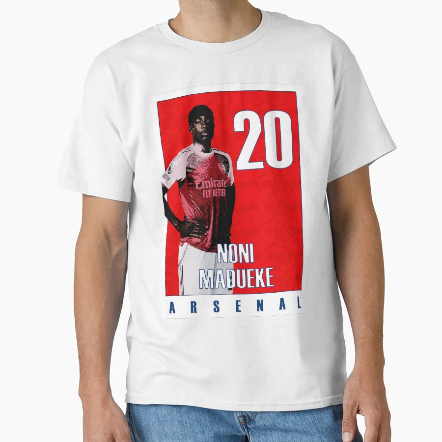 Noni Madueke 20 Arsenal T-Shirt - Fun Novelty Design Unisex - T-Shirt, Sweatshirt, Hoodie