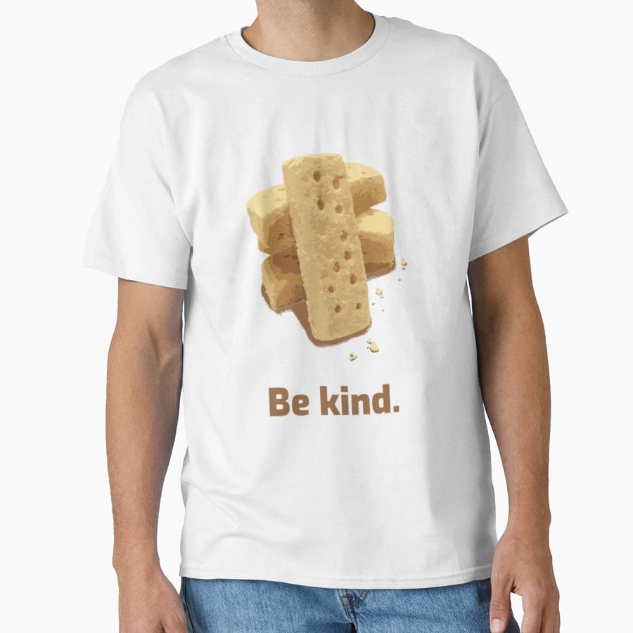 Be Kind Biscuits T-Shirt - Minimalist Print Men Women - T-Shirt, Sweatshirt, Hoodie