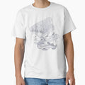 Ink painting landscape by Inklivion - Adult & Kids T-Shirts, Sweatshirts & Hoodies apparel design preview 1