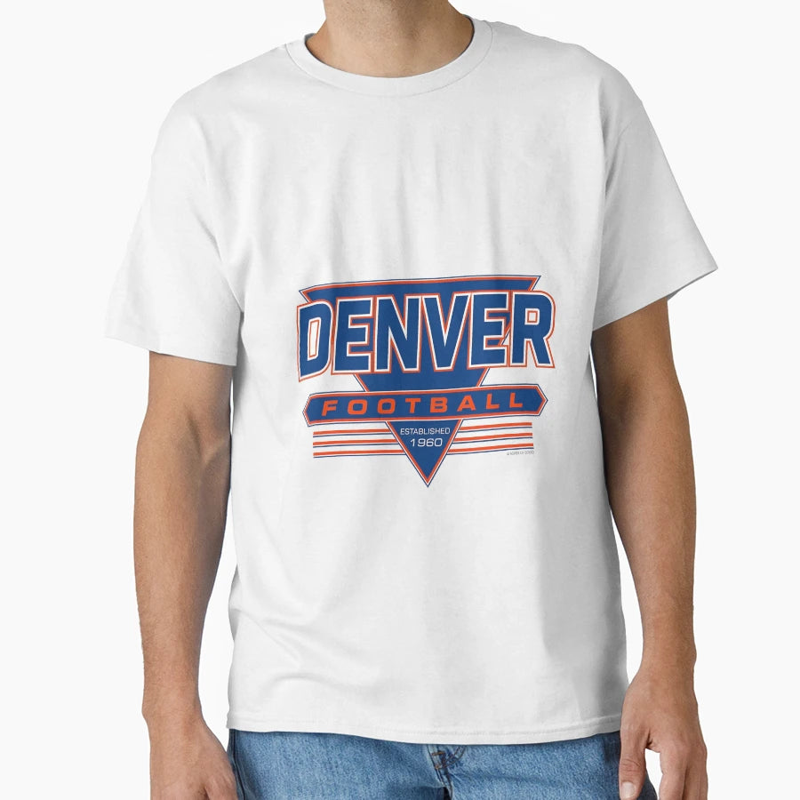 Denverr Football Broncos Inspired T-Shirt - Fun Novelty Design for Adults - T-Shirt, Sweatshirt, Hoodie