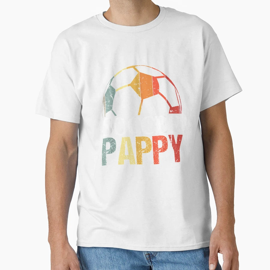 Soccer Pappy Soccer Pappy Gift T-Shirt - Custom Art Print for Adults - T-Shirt, Sweatshirt, Hoodie