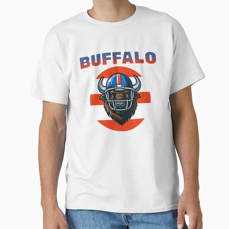 Buffalo Football T-Shirt - Fun Novelty Design for Adults - T-Shirt, Sweatshirt, Hoodie