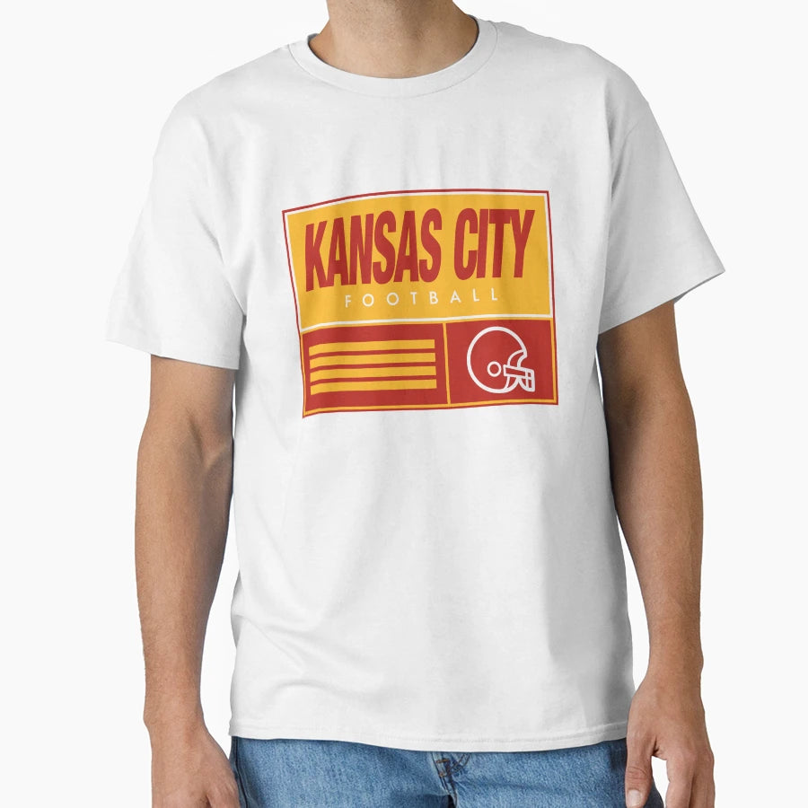 Kansas City Football T-Shirt - Fun Novelty Design Unisex - T-Shirt, Sweatshirt, Hoodie