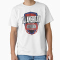 All American Football T-Shirt - Graphic Print Unisex - T-Shirt, Sweatshirt, Hoodie
