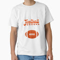 Proud Football Aunt Mothers Day T-Shirt - Fun Novelty Design Men Women - T-Shirt, Sweatshirt, Hoodie