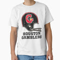 Houston Gamblers Football Team T-Shirt - Fun Novelty Design Unisex - T-Shirt, Sweatshirt, Hoodie