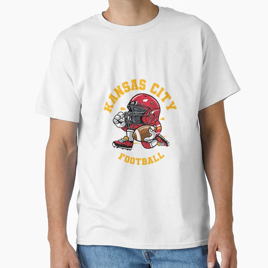 Art Kansas City Chiefs T-Shirt - Custom Art Print Unisex - T-Shirt, Sweatshirt, Hoodie