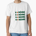 University Miami T-Shirt - Custom Art Print Men Women - T-Shirt, Sweatshirt, Hoodie